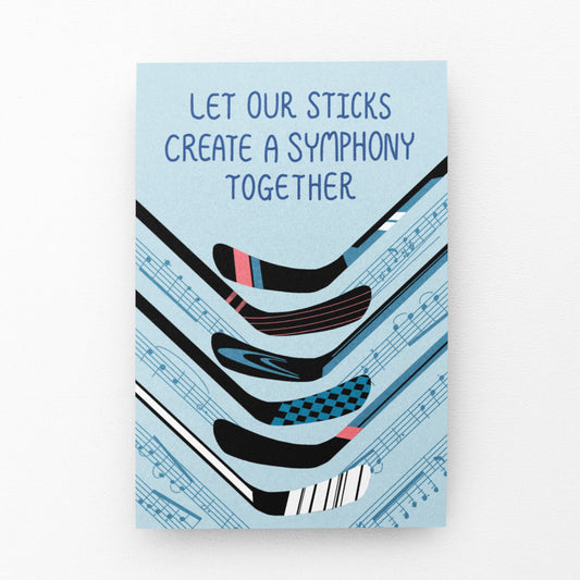 Our Sticks Create A Symphony Greeting Card