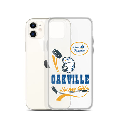 Oakville Hockey Girl iPhone® Case